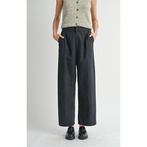 Olive Groves Front Pleat Trousers